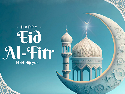 Eid alfitr graphic design