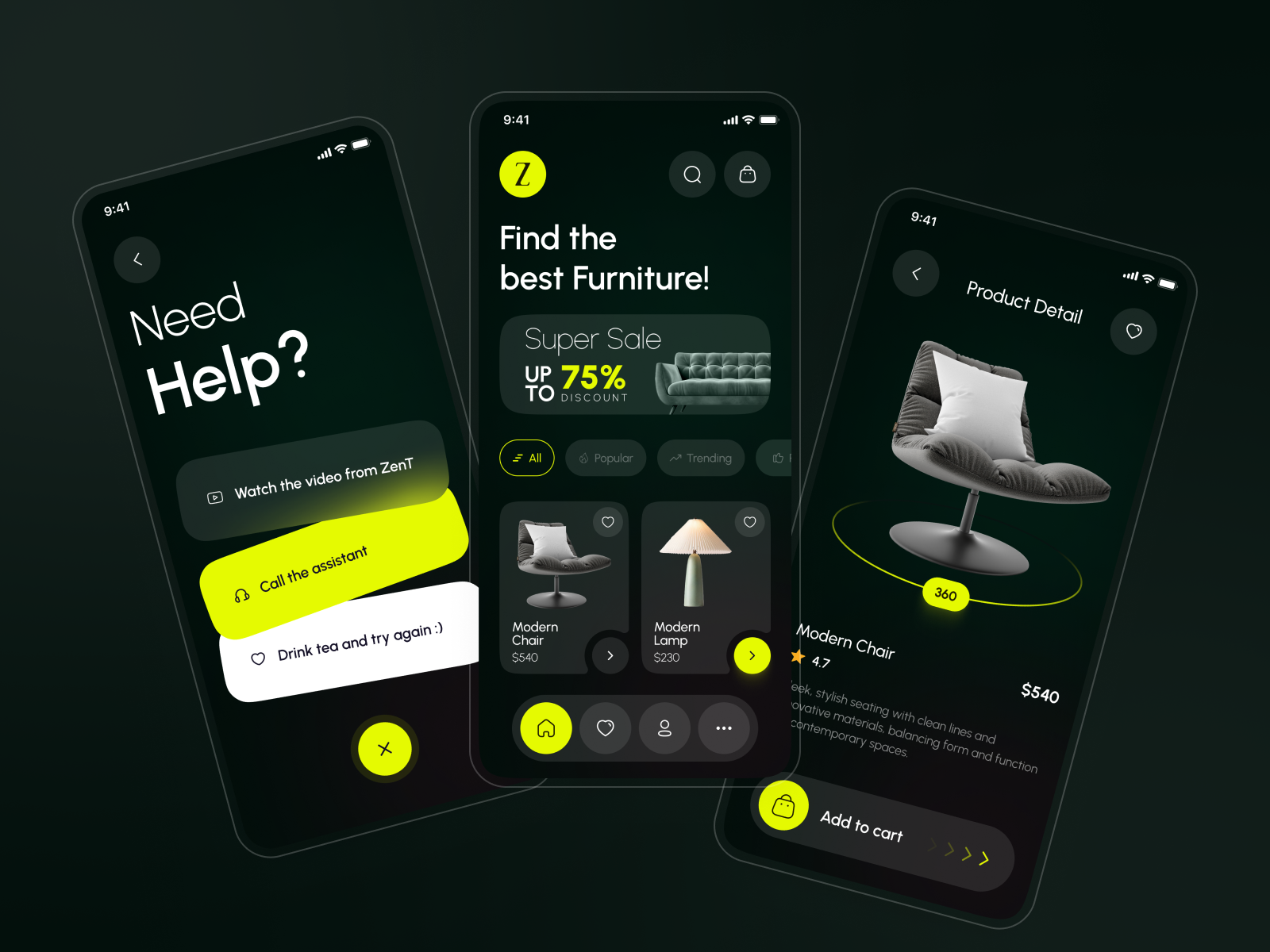 Example of Mobile App UI/UX Design (Figma)