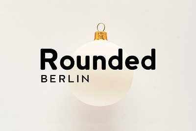 BERLIN Rounded - Sans Serif Typeface berlin rounded branding clean clean display food funny graphics logo logotype minimal rounded rounded type sansserif