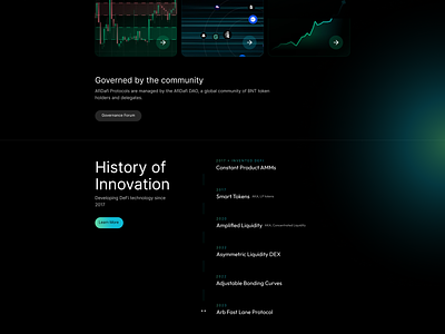 DeFi's future sets sail from here blockchain crypto cryptocurrency defi defi landing defi landing page defi redesign defi website defi website design design homepage landing page minimal token ui uidesign web web design webdesign website