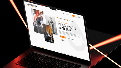 New Era | Website & Branding atmosphere branding design graphic design illustration logo minimal ui ux vector