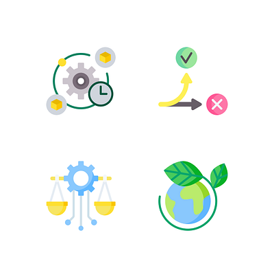 Custom Icons animation branding carbon free custom eco figma icon icon set icons logo outline sketch stroke sustainability ui
