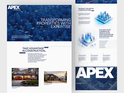 APEX - Webdesign 2024 2024 design 2024 trends 3d website design homepage marketing site minimalism spline threejs ui user interface ux uxui web design webgl website website design