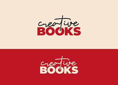 Creative Books Publishing branding graphic design logo logodesign typography