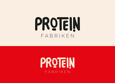 Protein Production Factory Logo branding graphic design logo typography