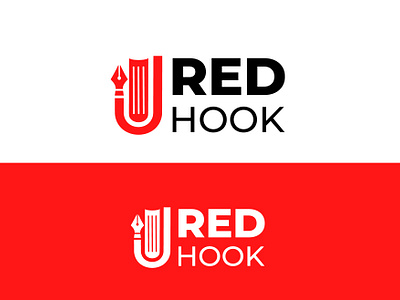 RedHook Publishing branding graphic design illustration logo publishing red