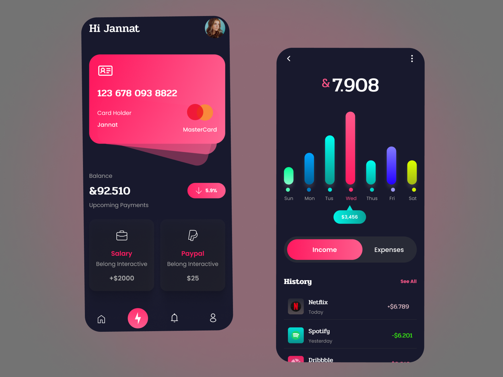 Banking - Mobile App Screen bakinginnovation