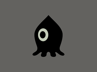 Squib animal aquatic branding cartoon character creature design dribbble eye illustration logo mascot