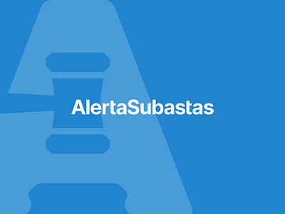 AlertaSubastas | Logo and Brand Identity by Logolivery.com a letter auction auction hammer bid blue brand identity branding deep blue design gavel graphic design green inter font letter a logo logo design logotype sale social media kit vector