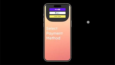 Credit Card Checkout graphic design mobile ui