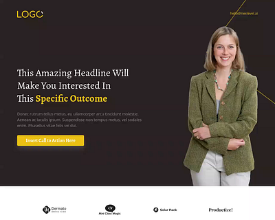 Female Coach Funnel Template for GoHighLevel agency template design female female coach female coach funnel funnel design funnel template funnel theme ghl ghl template gohighlevel illustration ui