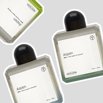 Aspen | Distinctive of you brand branding christchurch design fragrance minimal minimalistic new zealand nz perfume skincare smell
