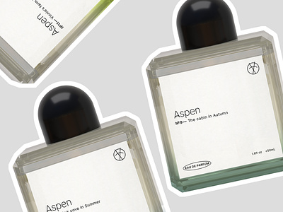 Aspen | Distinctive of you brand branding christchurch design fragrance minimal minimalistic new zealand nz perfume skincare smell