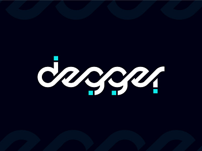Tech typography logo design graphic design illustration logo logodesign minimalist tech
