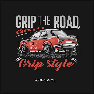 Typography with sportscar vector❤️ 3d animation branding business car color design graphic design illustration logo love motion graphics new trend ui ux vector