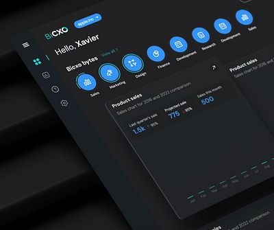 Business intelligence solution UI UX 3d animation bi chart clean color dark mode dashboard data data analysis data visualization design graph graphic design menu minimal motion graphics simple ui ux