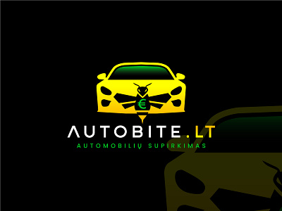 Auto bite car logo design auto branding car graphic design logo minimalist modern