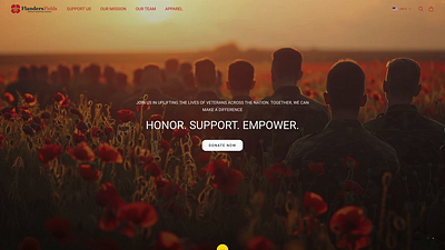Flanders Fields: Shopify Nonprofit Helping Veterans ecommerce nonprofit shopify volunteer