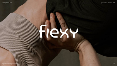 Flexy | Active Wear active wear brand design branding creative process graphic design logo logotype movement sport trainning visual identity