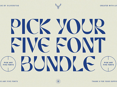 Pick Your Own Five Font Bundle bold bold fonts bold italic cool fonts creative font duo fashion font fashion typeface font duo italic pick your own five font bundle sans sans font sans serif font sans serif font family sans serif typeface sans typeface serif serif font family serif typeface vintage fonts