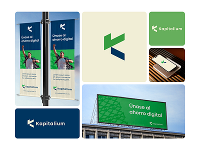 Kapitalium Visual Identity branding graphic design investment logo