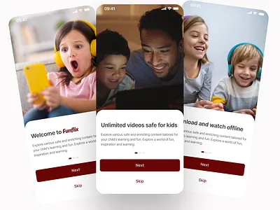 Onboarding Screens design figma interaction design product design ui user research ux visual design