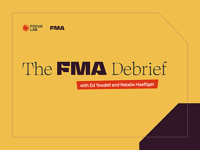 New Podcast: FMA Rebrand brand design brand identity brand podcast branding focus lab identity design podcast