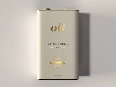 Oil Tin Can Package Mockup can foil gold oil oil tin can package mockup package tin