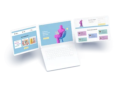 A mentor search platform branding design figma ui ux