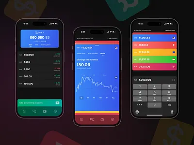 Currency Converter app converter currency financial money uxui