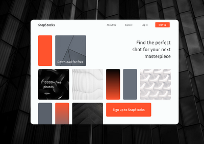 SnapStocks | Main Screen animation design figma motion graphics ui ui design ux webdesign