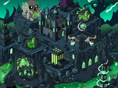 Strongholds by House Of Titans NFT character crypto design illustration isometric nft nft art nft artist vector