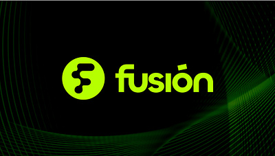 Fusión — Venture Builder Branding brand branding circle clean community design entrepreneurs f founders fund fusion identity investing lime logo mark merge startups typography venture builder