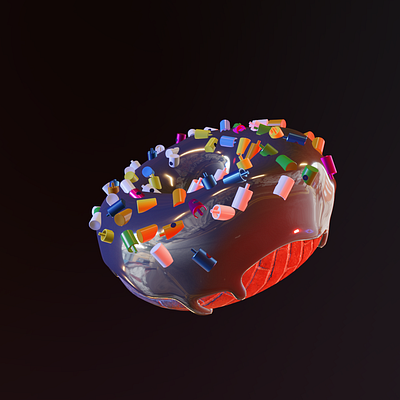 my version of most famous 3D donut 3d