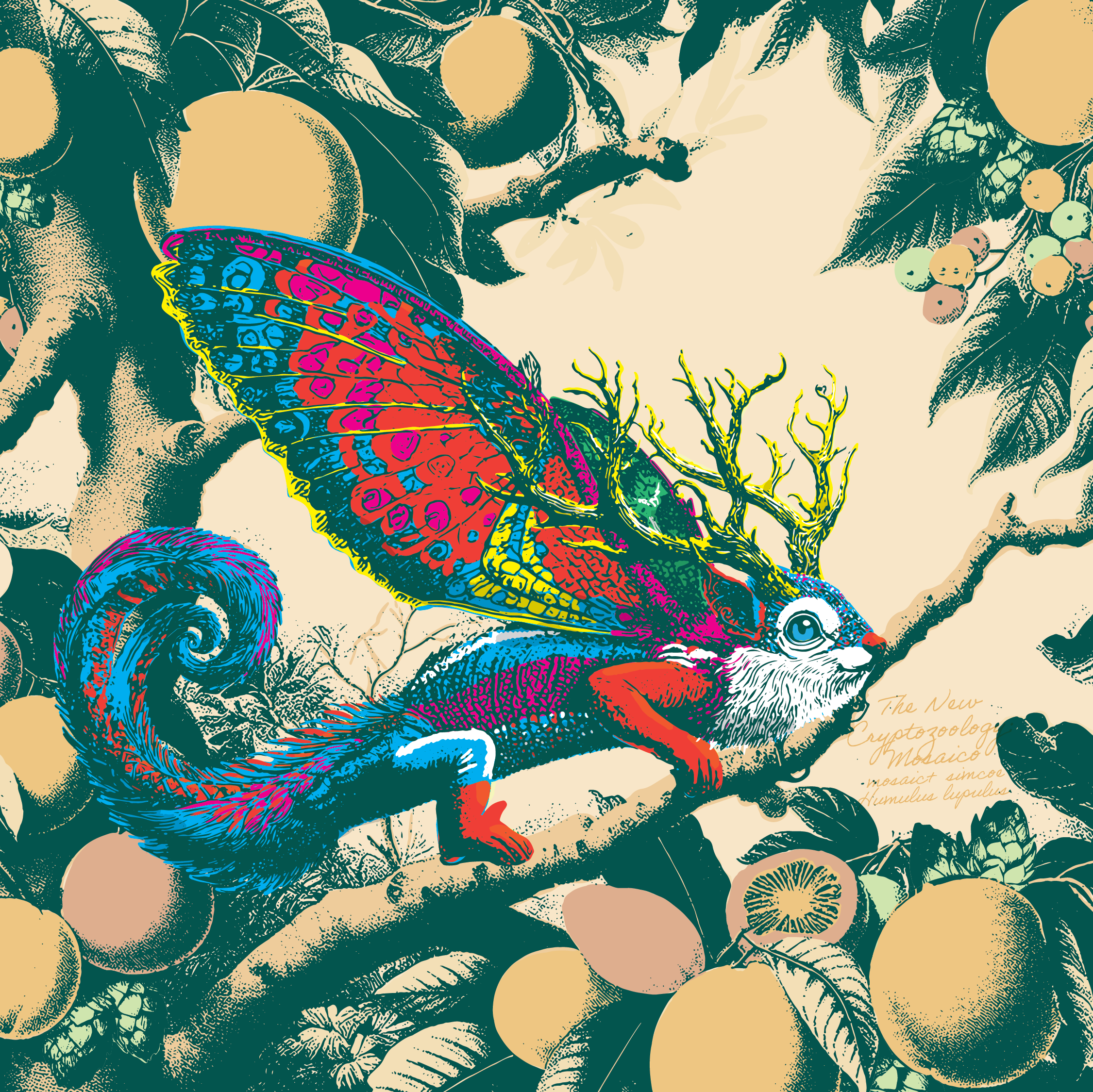 Mosaicoe beer columbus craft brewing double ipa farnklinton ipa mosaic ohio packaging simcoe