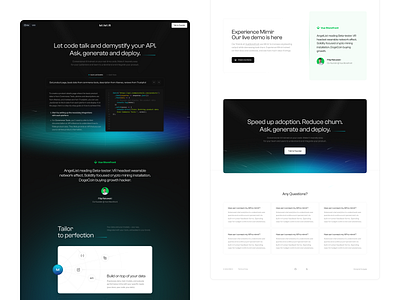 Mimir — Landing ai code eng landing product saas ui web webdesign