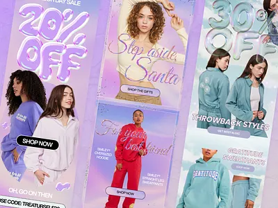 Samii Ryan Email Campaigns email email campaign email design email marketing email template emails fashion fashion email klaviyo mailchimp purple y2k