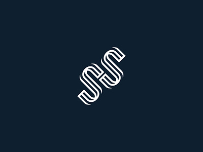 SS Monogram Logo branding business company corporate design initial internet logo monogram ss stylish typography vector