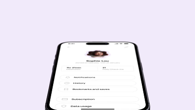 Inhale: Meditation and Daily Check-Ins 3d button clean home materialyou meditation minimalistic mobile mobile animation mockup motion motion design onboarding profile purple showreel spline user video wellbeing