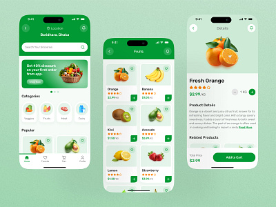 Grocery App Ui Design | Grocery Delivery App Design app design app ui food app food delivery app food delivery app design fruits and vegetables fruits app green green ui grocery app grocery app design grocery app ui grocery delivery grocery delivery app design grocery ecommerce grocery ui online grocery shopping app ui ui ux vegetables app