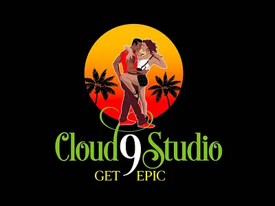Cloud 9 Studio branding graphic design logo