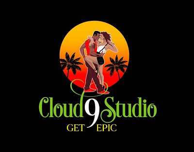 Cloud 9 Studio branding graphic design logo