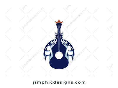 Naked Music Logo branding design graphic design guitar ladies logo music vector woman women