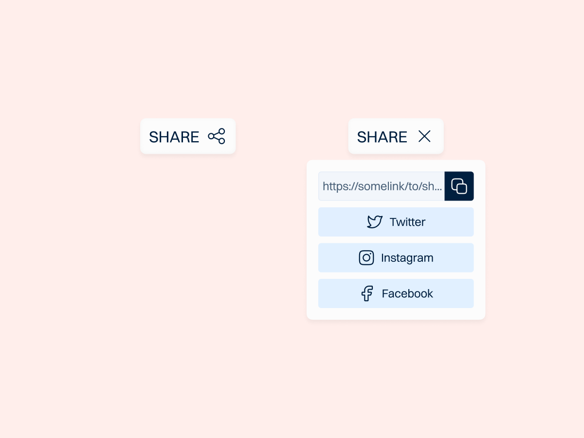 DailyUI #010 - Social Share dailyui dailyui 010 social share ui