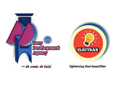 Sample Logo Design For two different brands and products 3d branding graphic design logo motion graphics