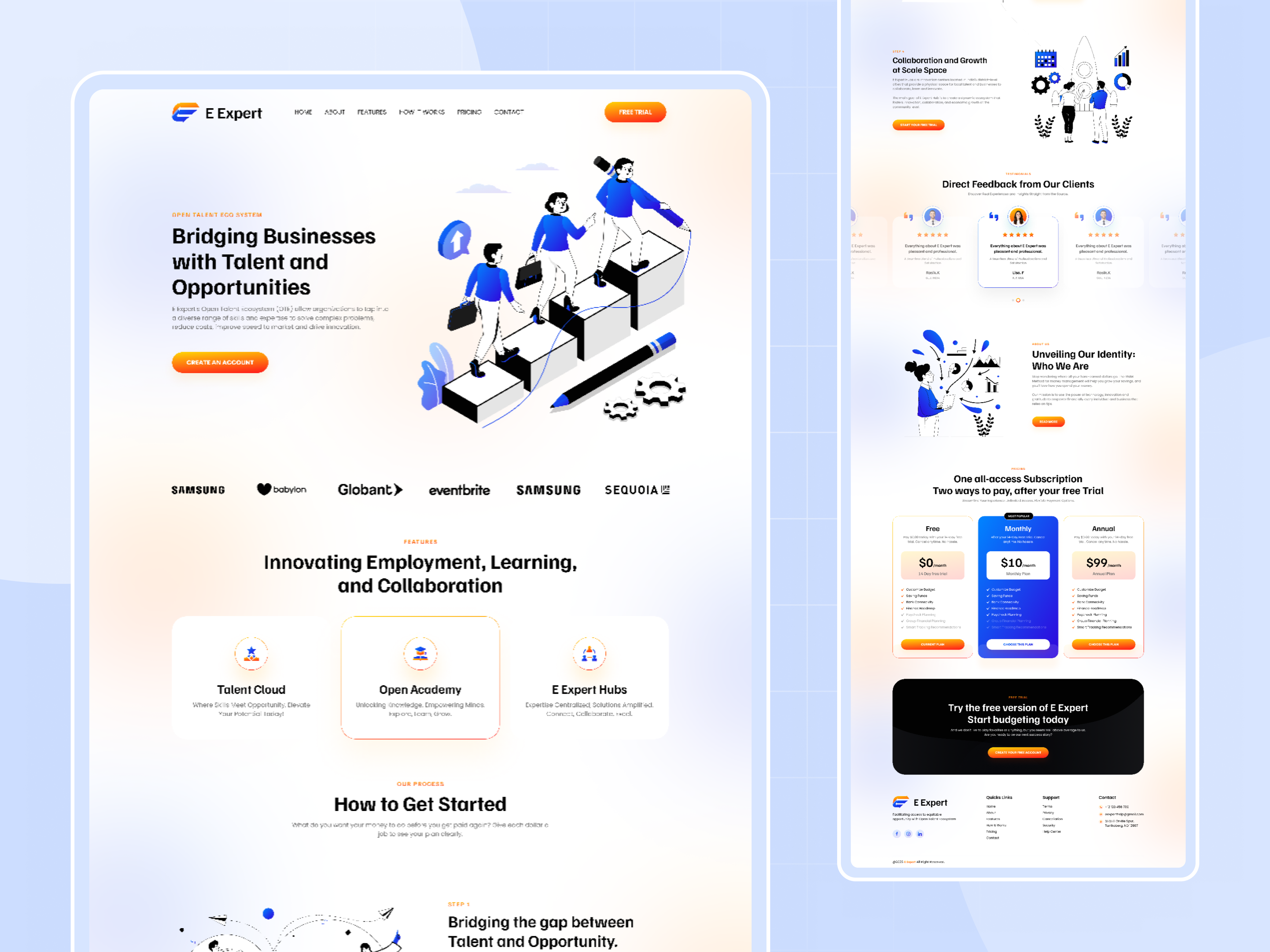 Open Eco System Landing page 2024 branding homepage illustration landingpage modern rasik.uix rasikkanzariya sass ui uimockup userinterface ux webpage