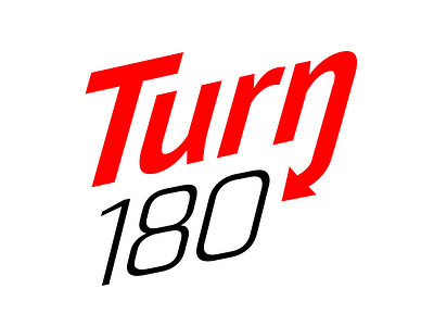 Turn180 branding logo