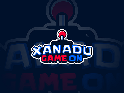 Xanadu Game On Logo Design consele esports esportslogo game game console gamer gaming logo