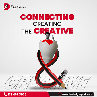 Embrace the Spark of Creativity! apparel branding connecting creative design energy graphic design illustration logo merch ui vector