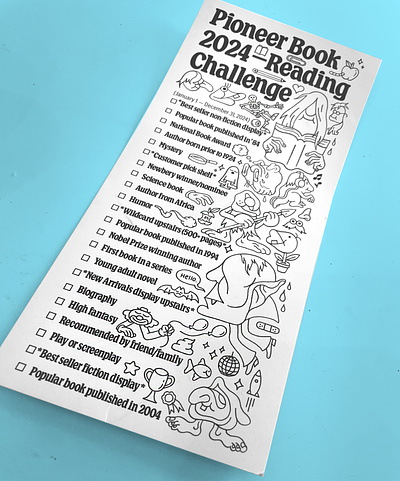 Book Mark — Pioneer Book bookmark doodle doodles print design